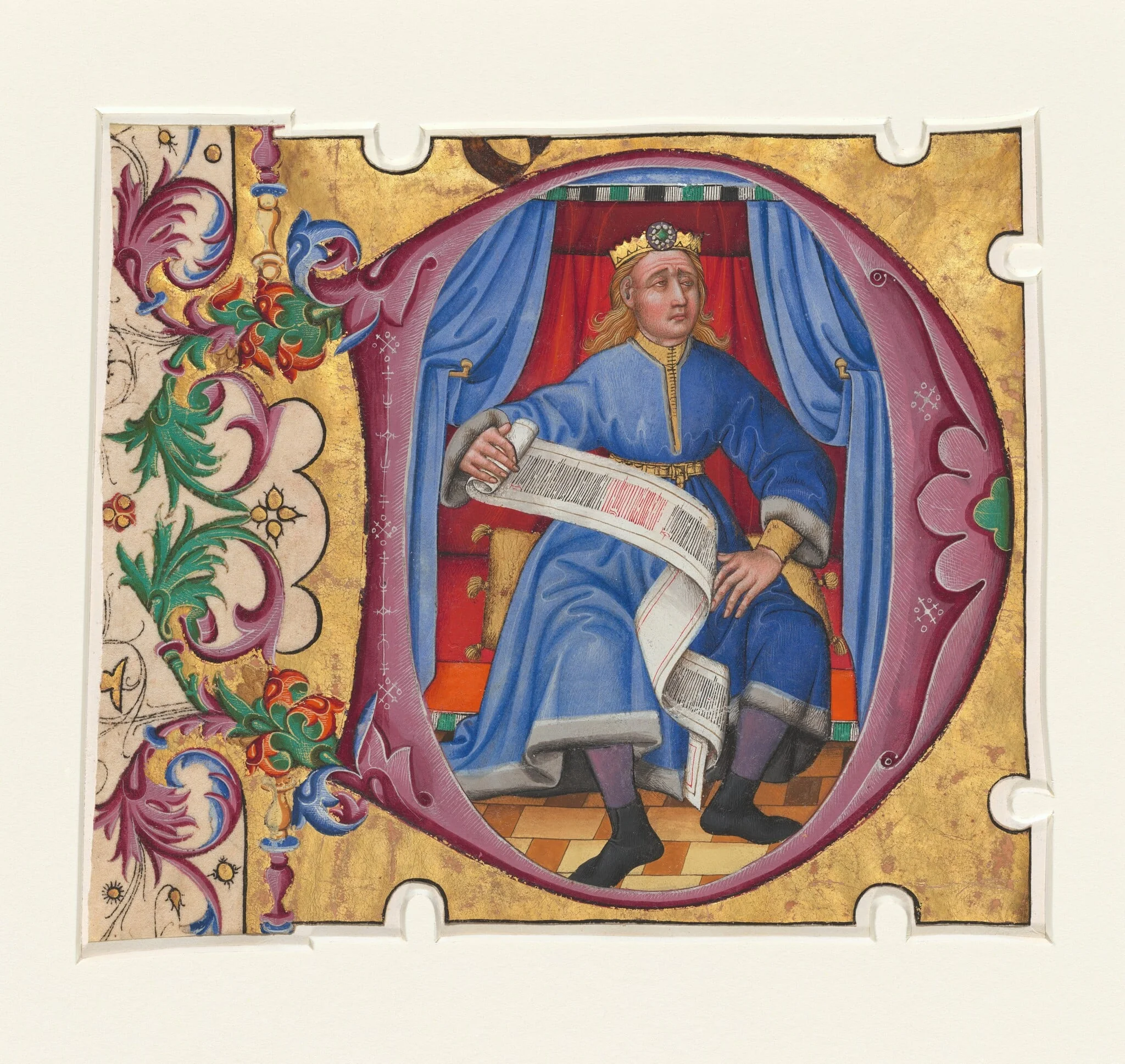 Initial D with David, by Master of the Cypresses, 1434