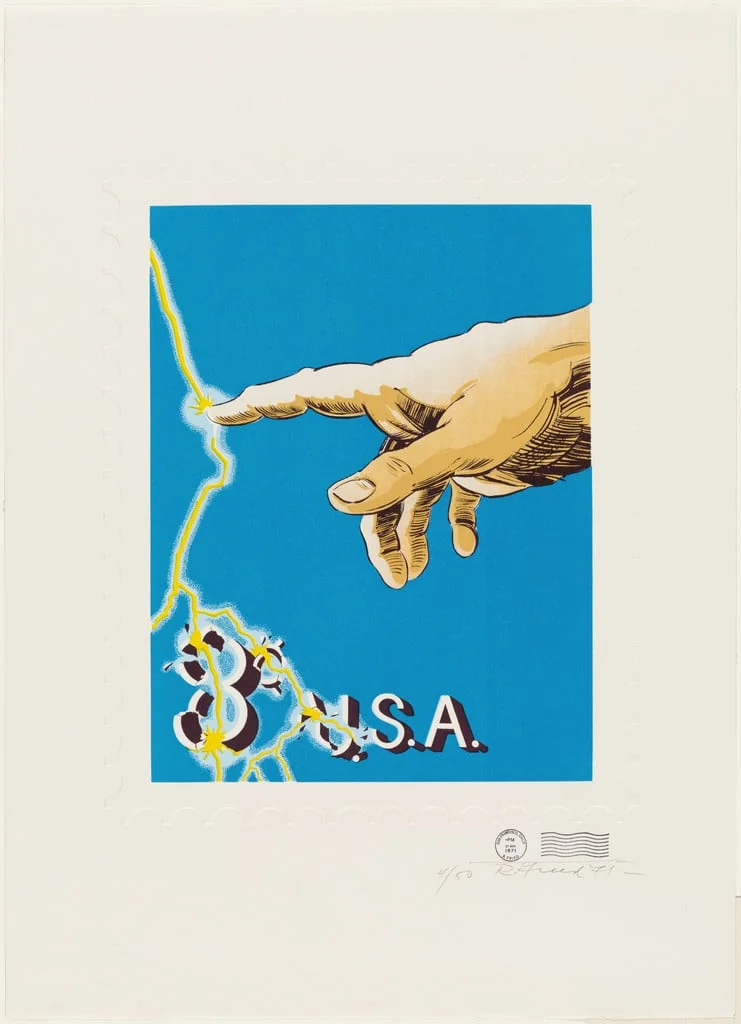 Untitled, by Robert Fried, ink, 1971