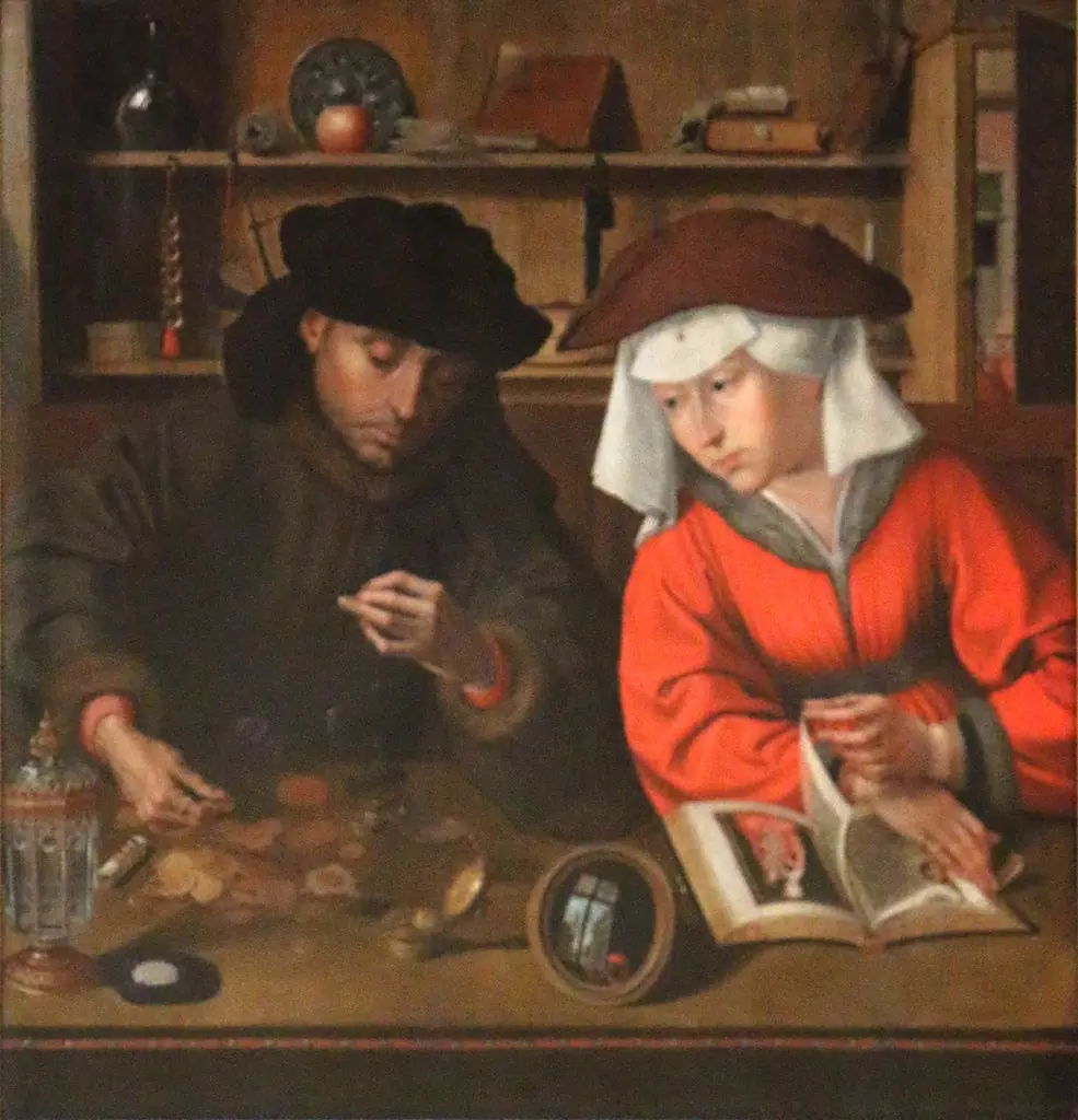 The Moneylender and His Wife