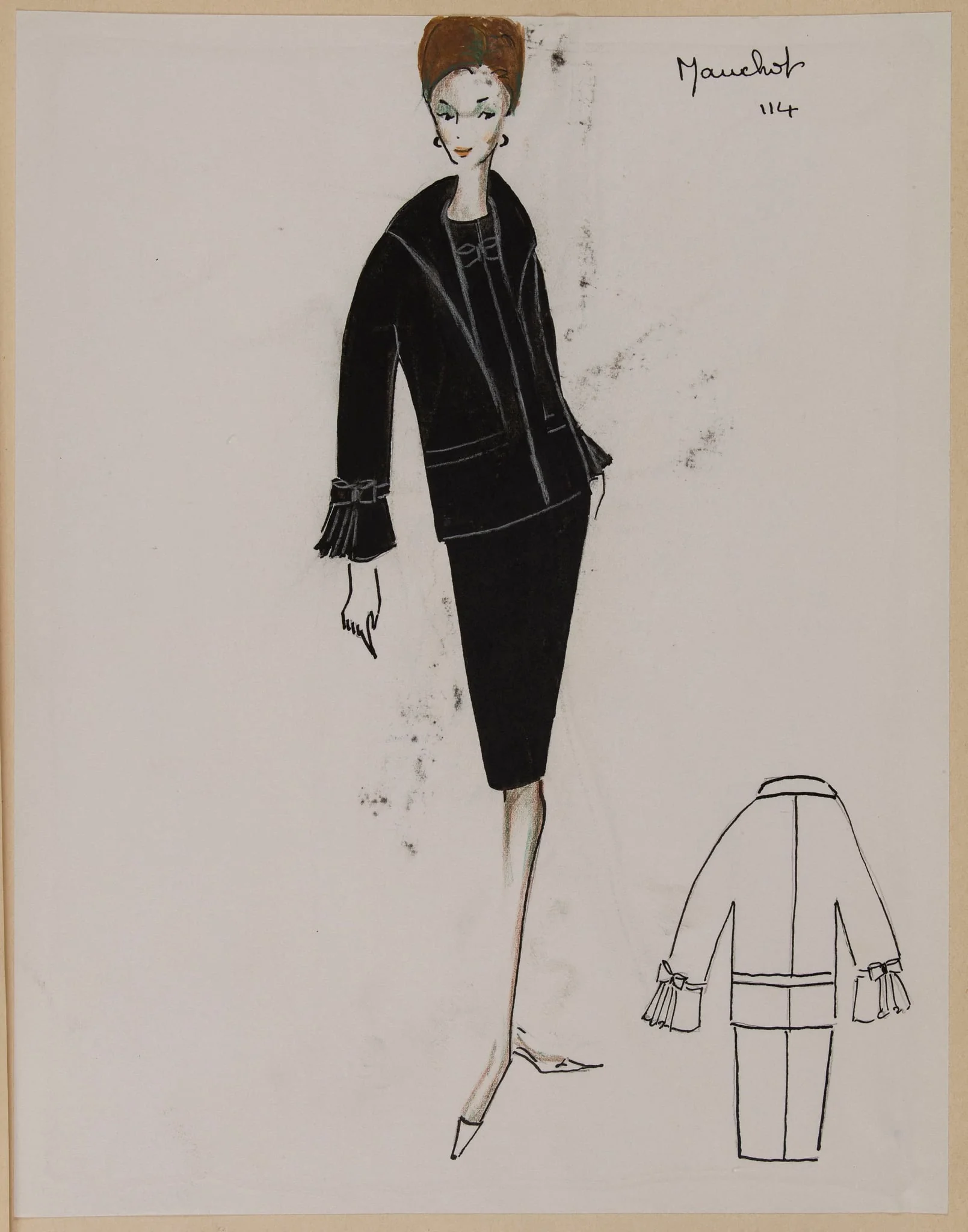 Manchot, by Carven, 1960