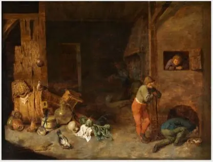 Interior of a Farmhouse