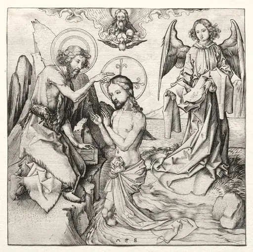 The Baptism of Christ in the Jordan