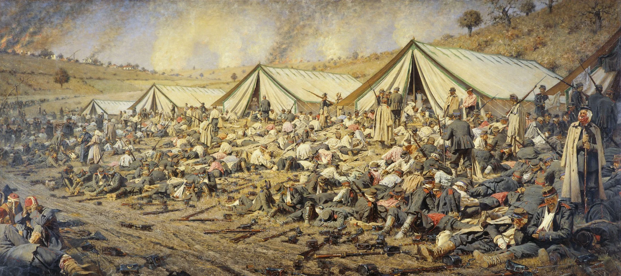 After the attack. Plevna, 1877-1878