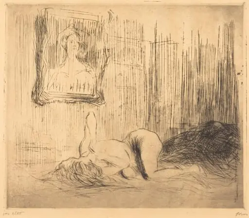 Sur le lit (On the Bed)