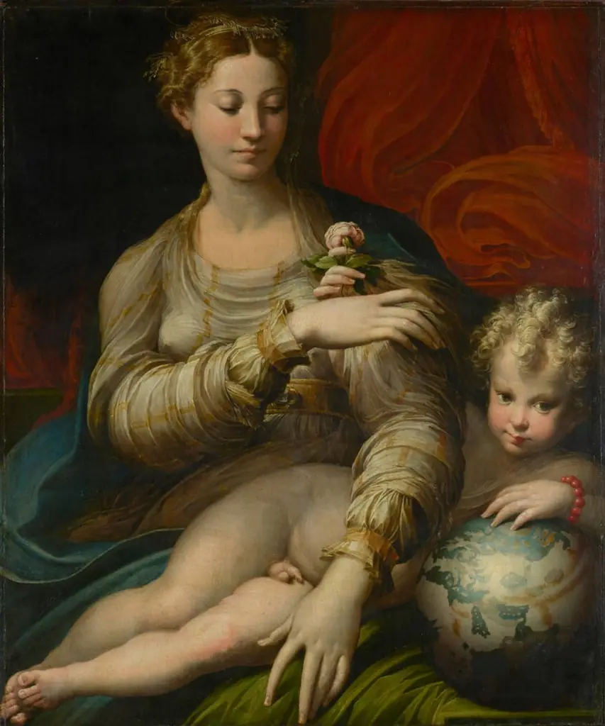 Madonna of the rose
