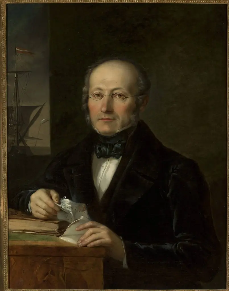Portrait of the artist’s father, Levy Lesser