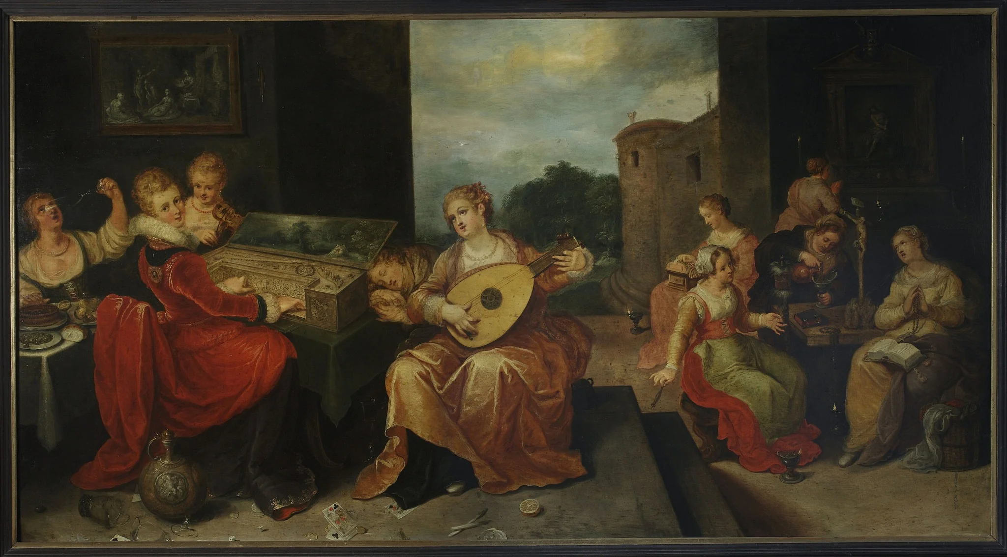 Wise virgins and foolish virgins (Matthew 25:1-13)