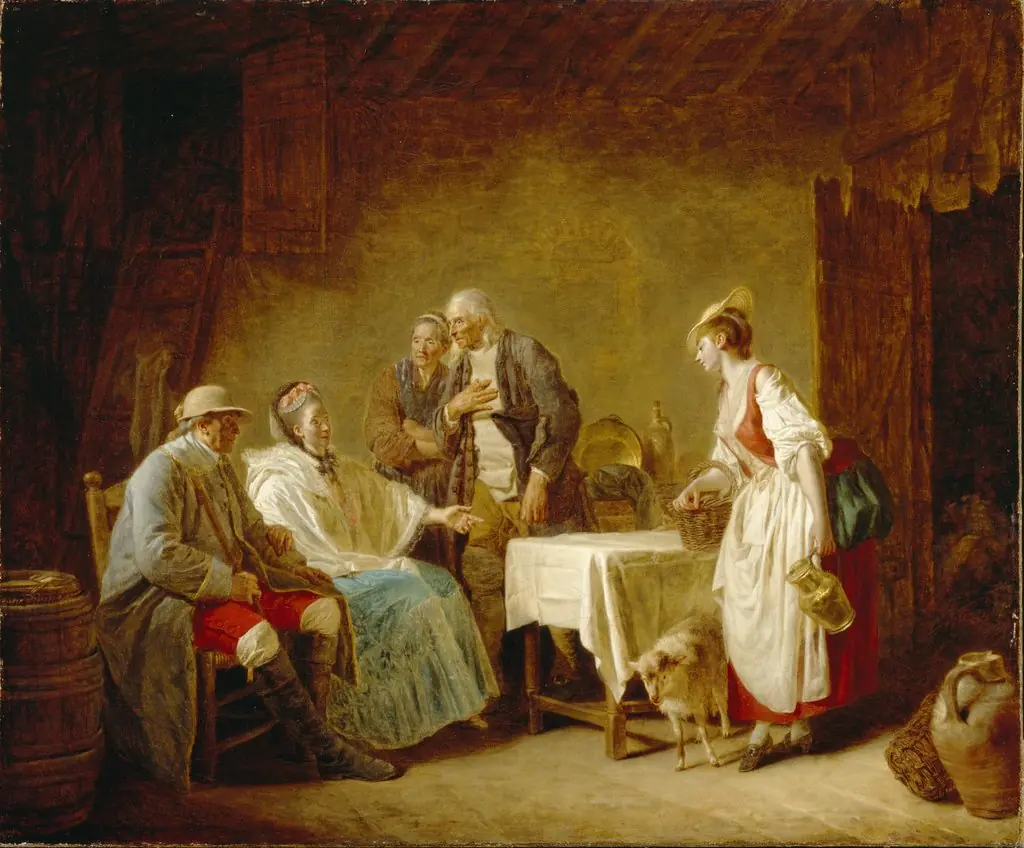 The Shepherdess of the Alps