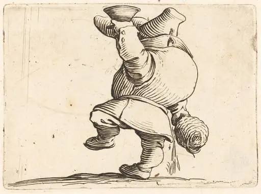 The Drinker, Back View