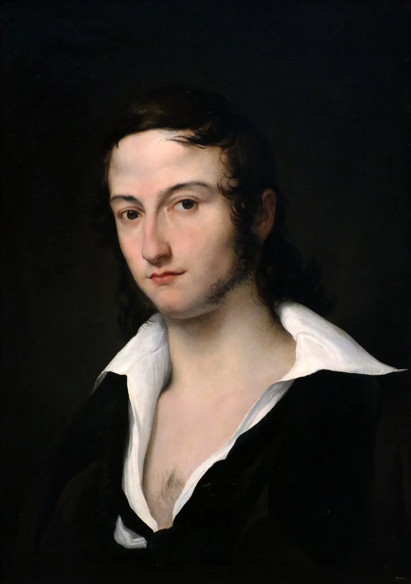 Portrait of Carlo Della Bianca, by Francesco Hayez, oil, 1823