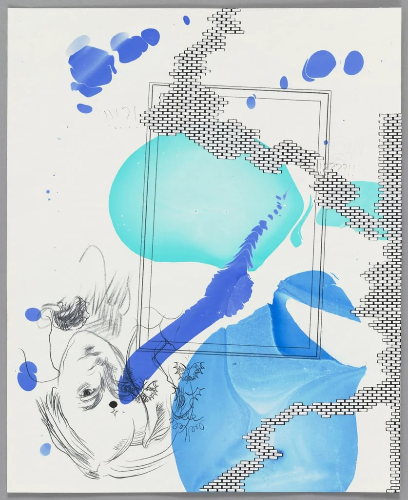 Untitled, by Nick Mauss, graphite, 2003