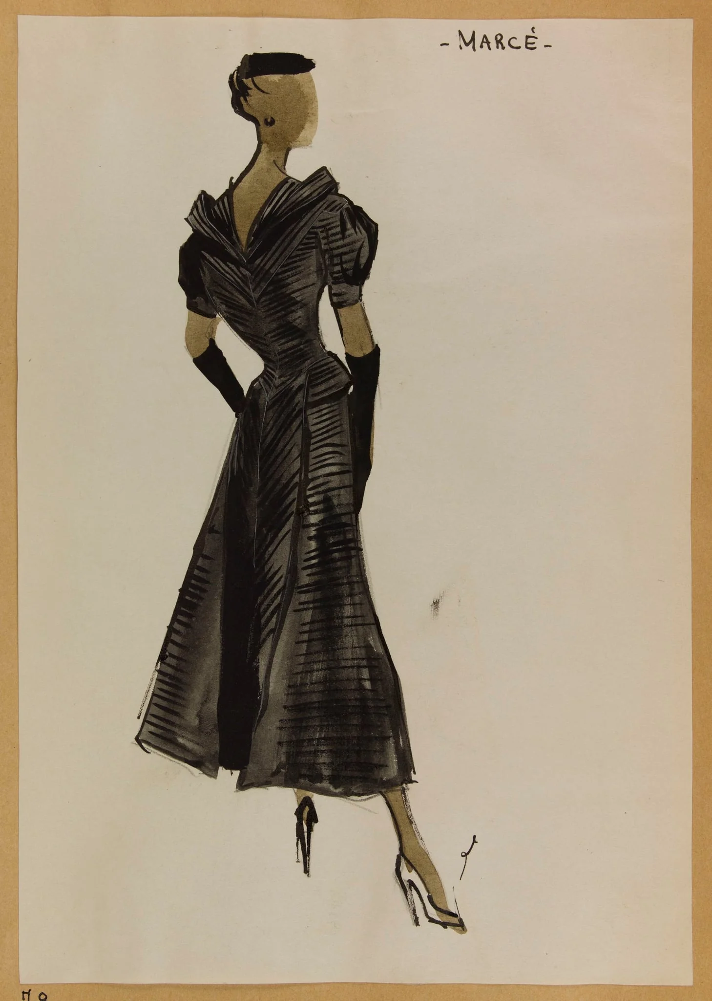 Marcé, by Carven, 1952