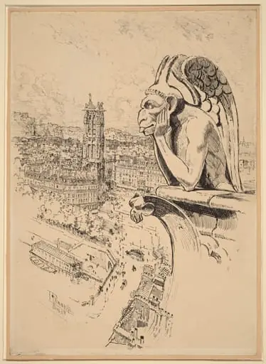 Study for "Le Stryge"