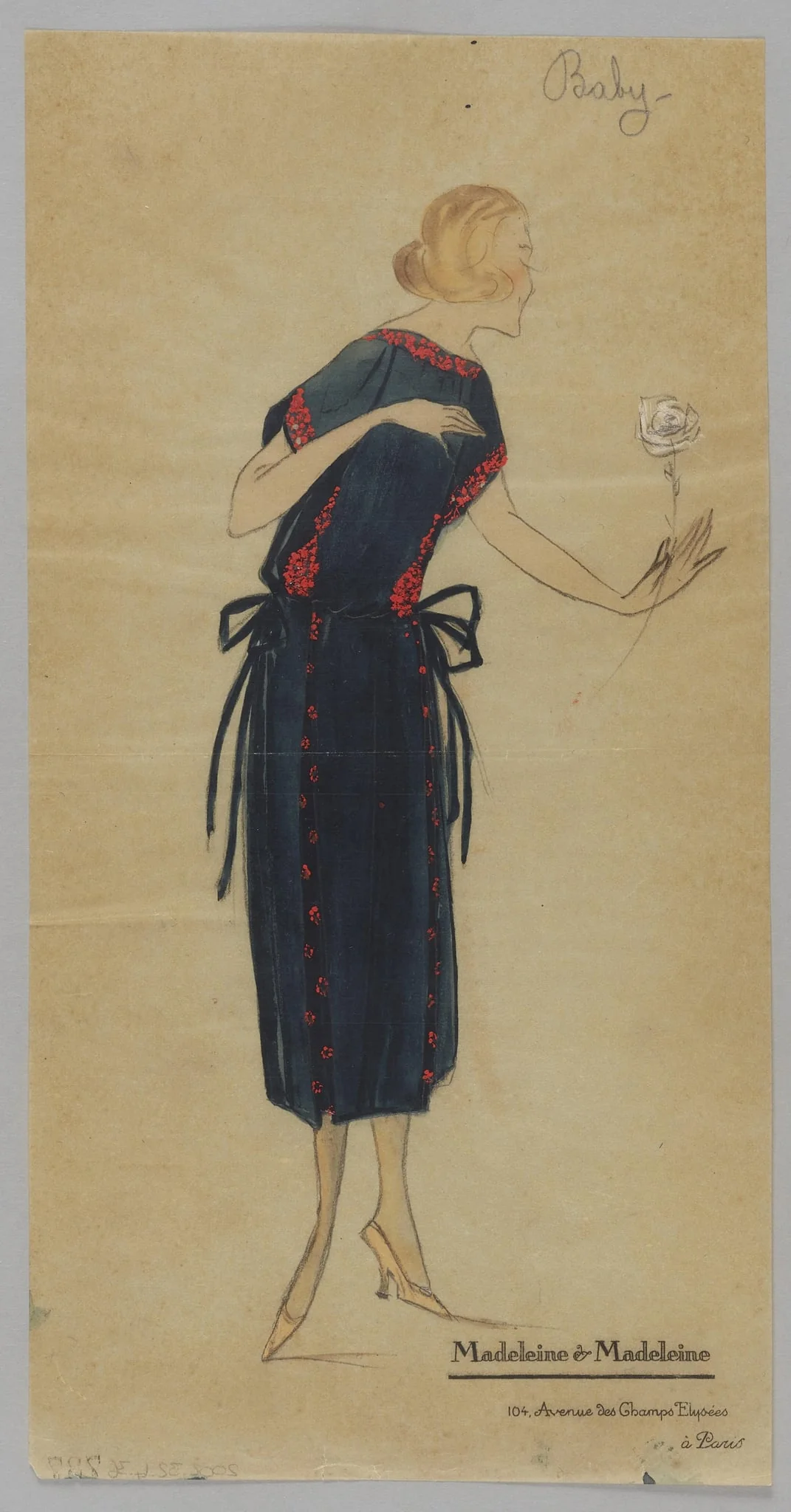 Baby, by Madeleine & Madeleine, 1924