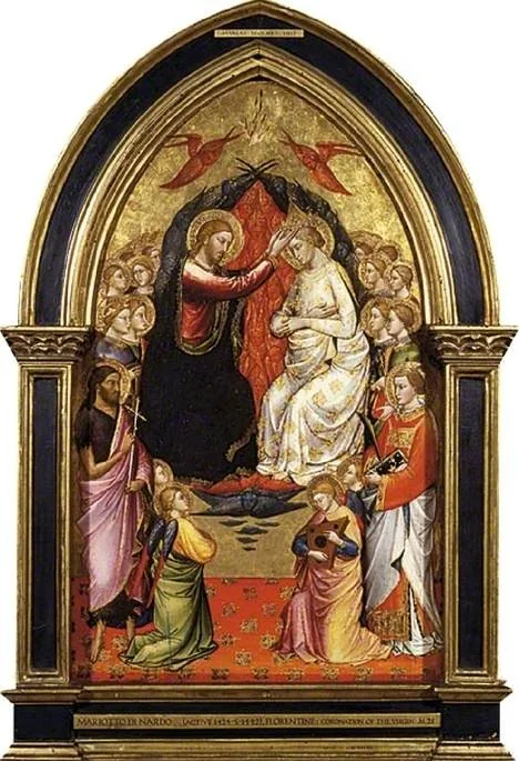 The Coronation of the Virgin, by Mariotto di Nardo, unspecified, 1419