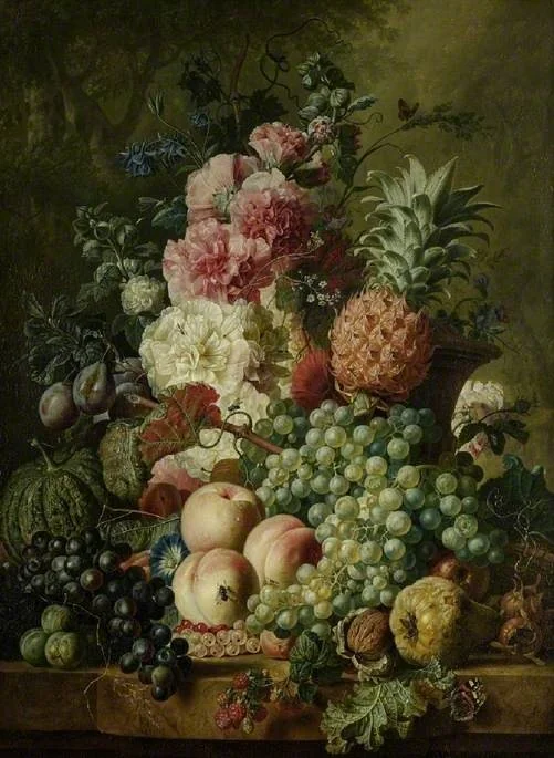Fruit and flowers