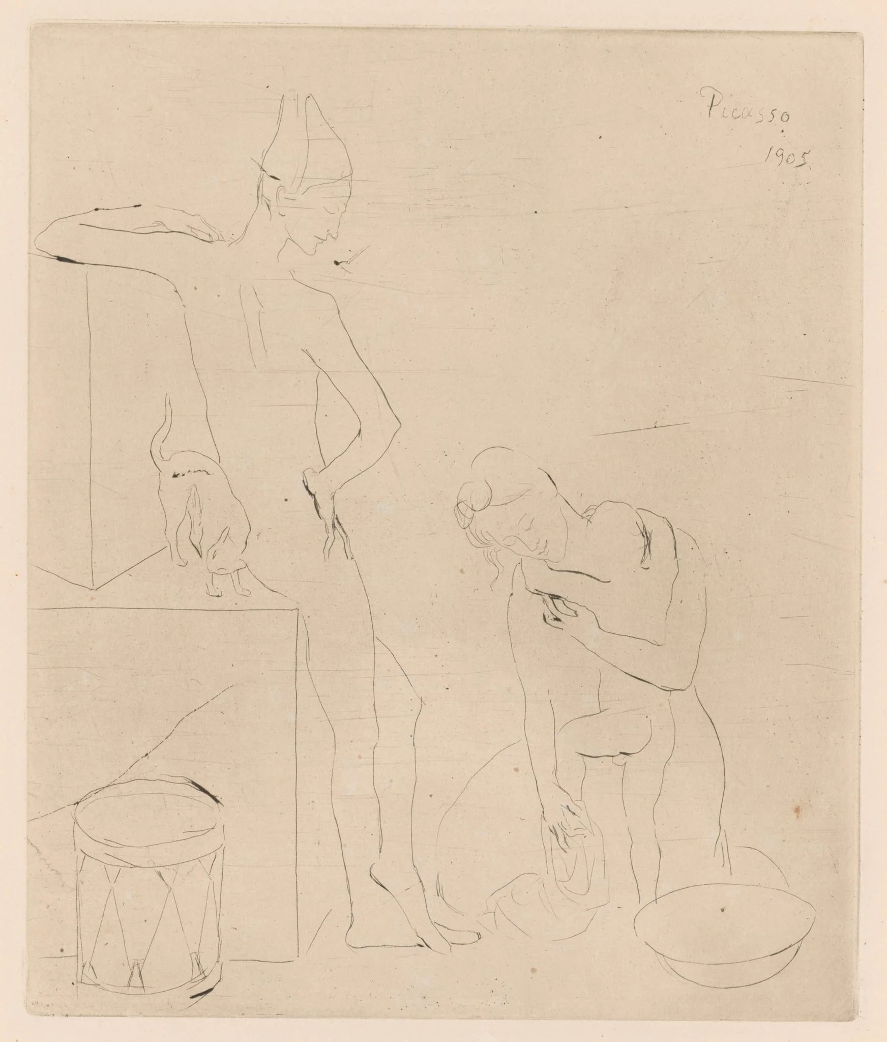 The Bath, by Pablo Picasso, 1905