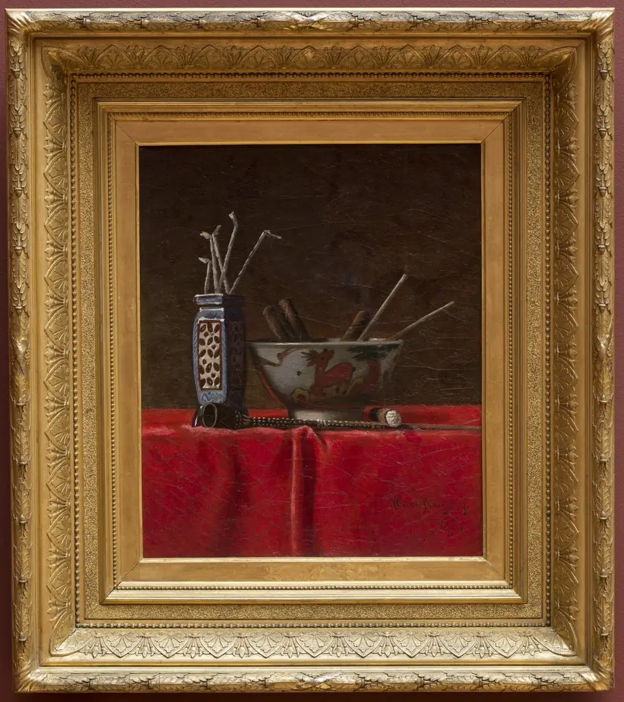 Still Life with Tapers and Cigars