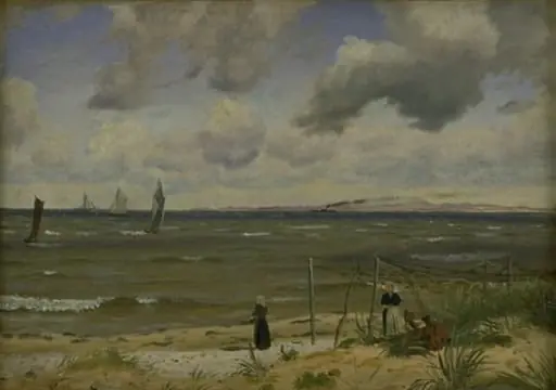 Hornbæk Strand in the North of Sealand