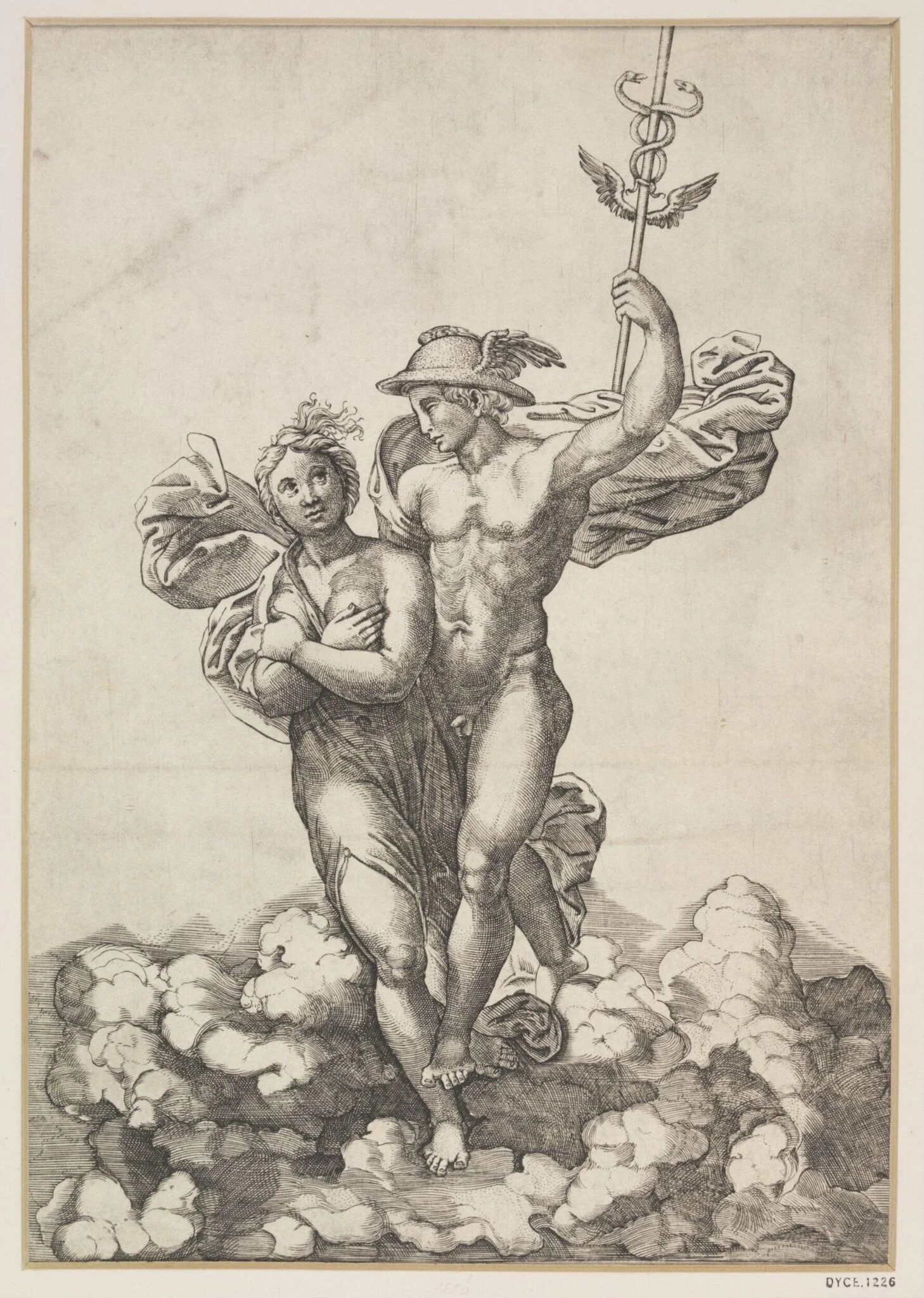 Mercury bearing Psyche to Olympus