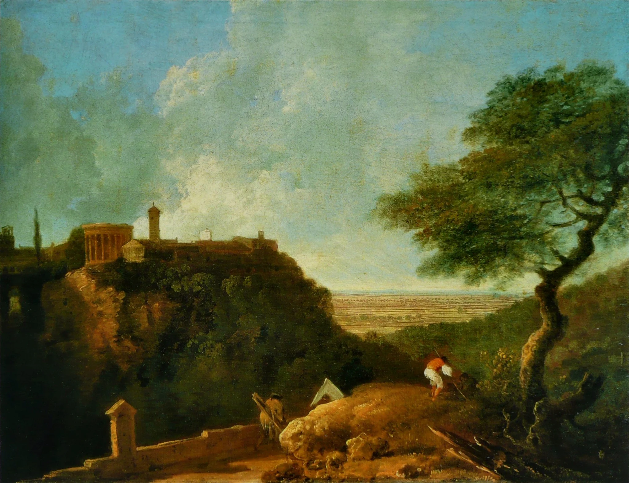 The Temple of the Sibyl, Tivoli