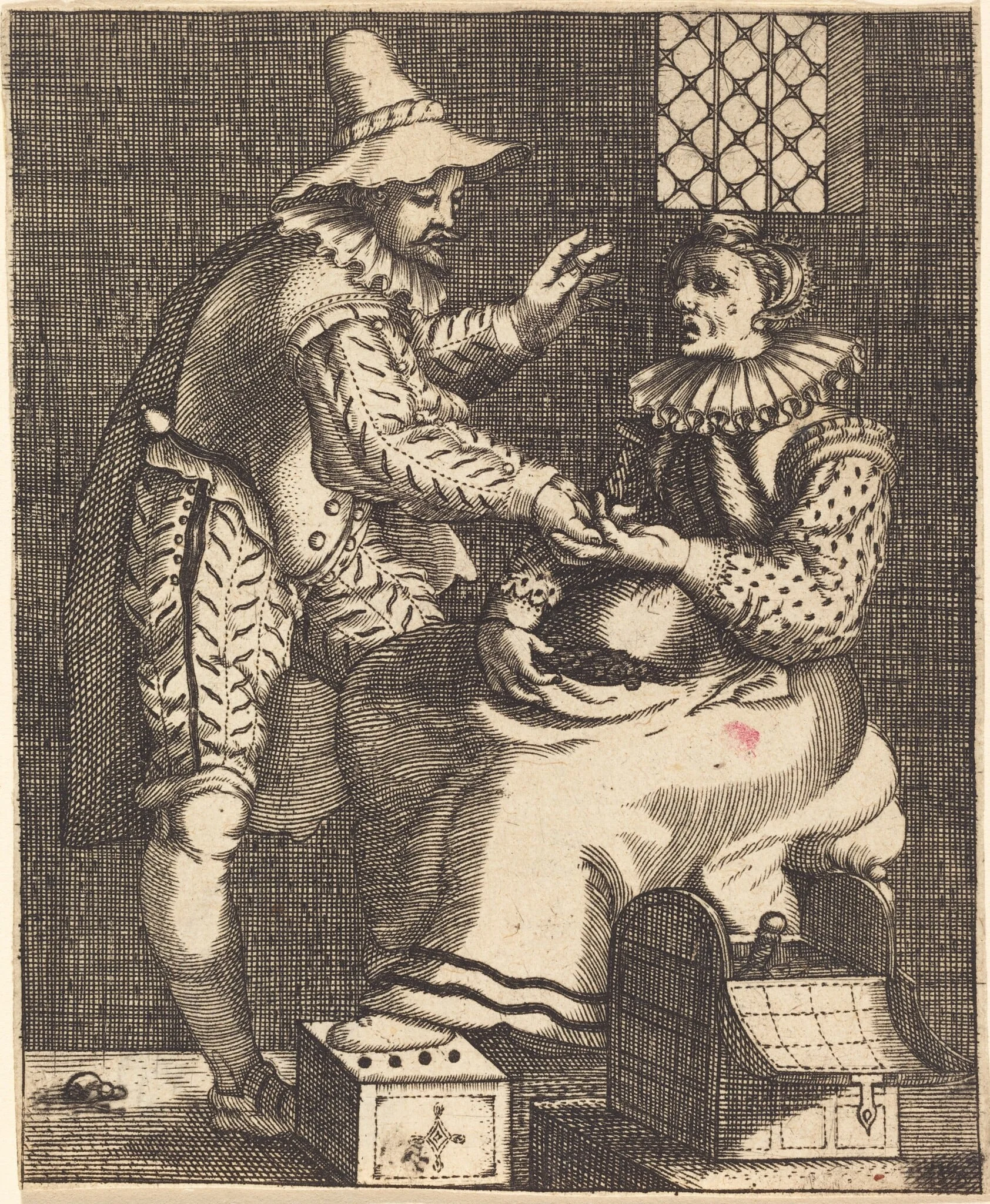 Exempel und Lehr Jetziger Welt Lauf, by Andreas Bretschneider III, ink, 1622
