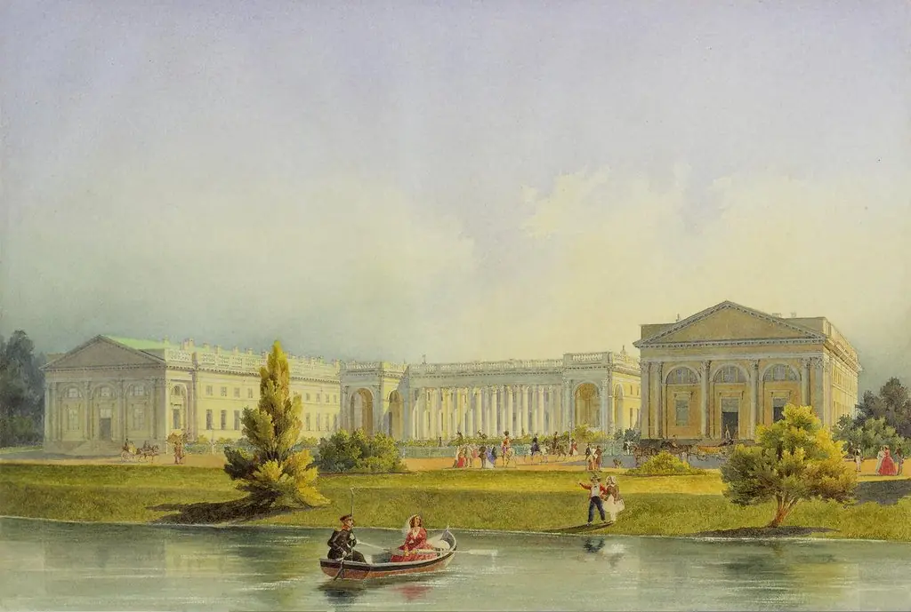 Alexander Palace in Tsarskoye Selo