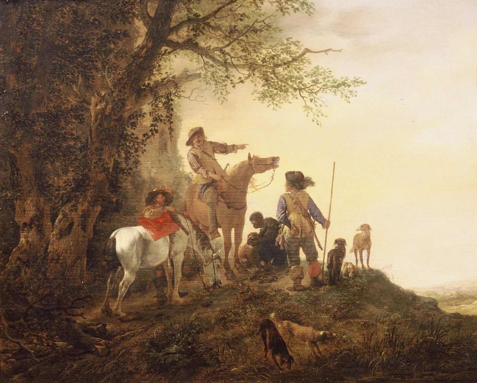 Resting Hunters