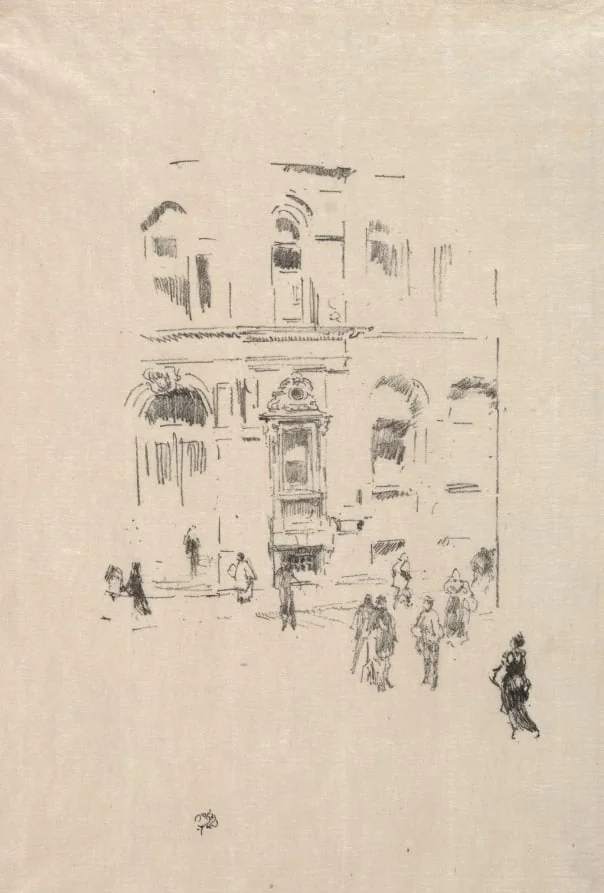 Victoria Club, by James McNeill Whistler, 1879