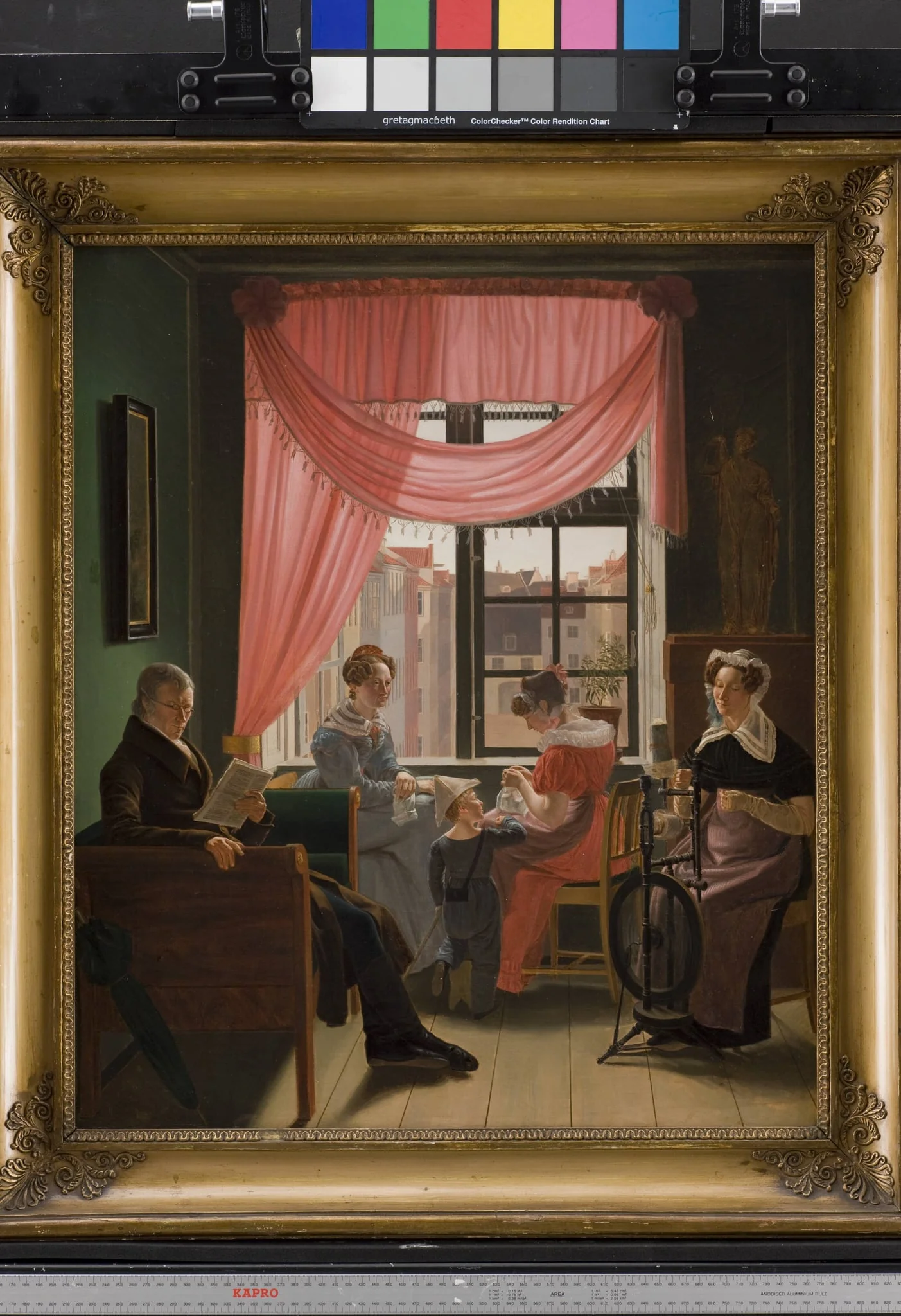 Family Portrait, by Unknown, unspecified, 1828
