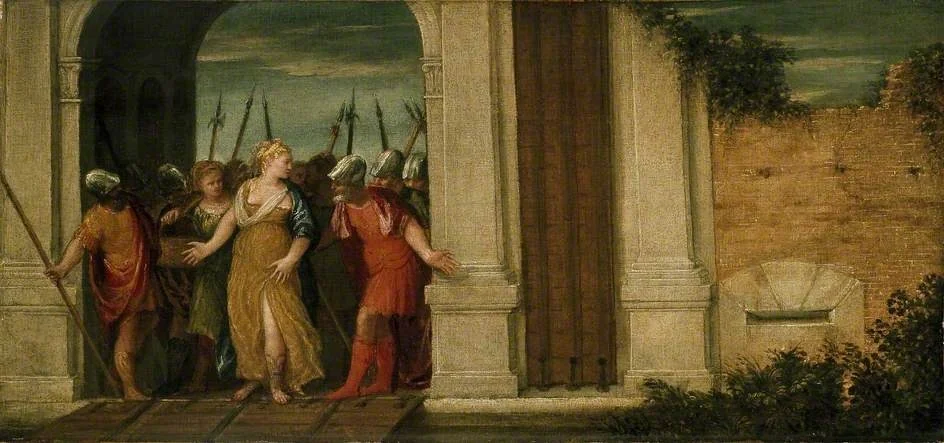 Judith leaving Bethulia, by Paolo Veronese, oil, 1568