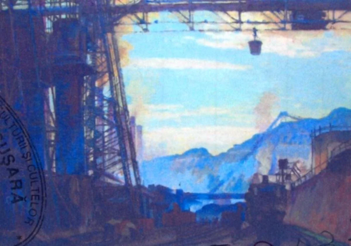 Reșița, by Ștefan Popescu, unspecified, 1927