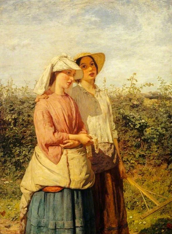 Going to the Hay, by Hugh Cameron, oil, 1858
