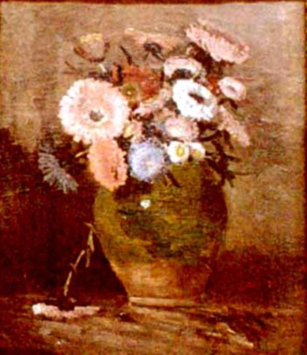 Flori în ulcică, by Ion Andreescu, unspecified, 1850