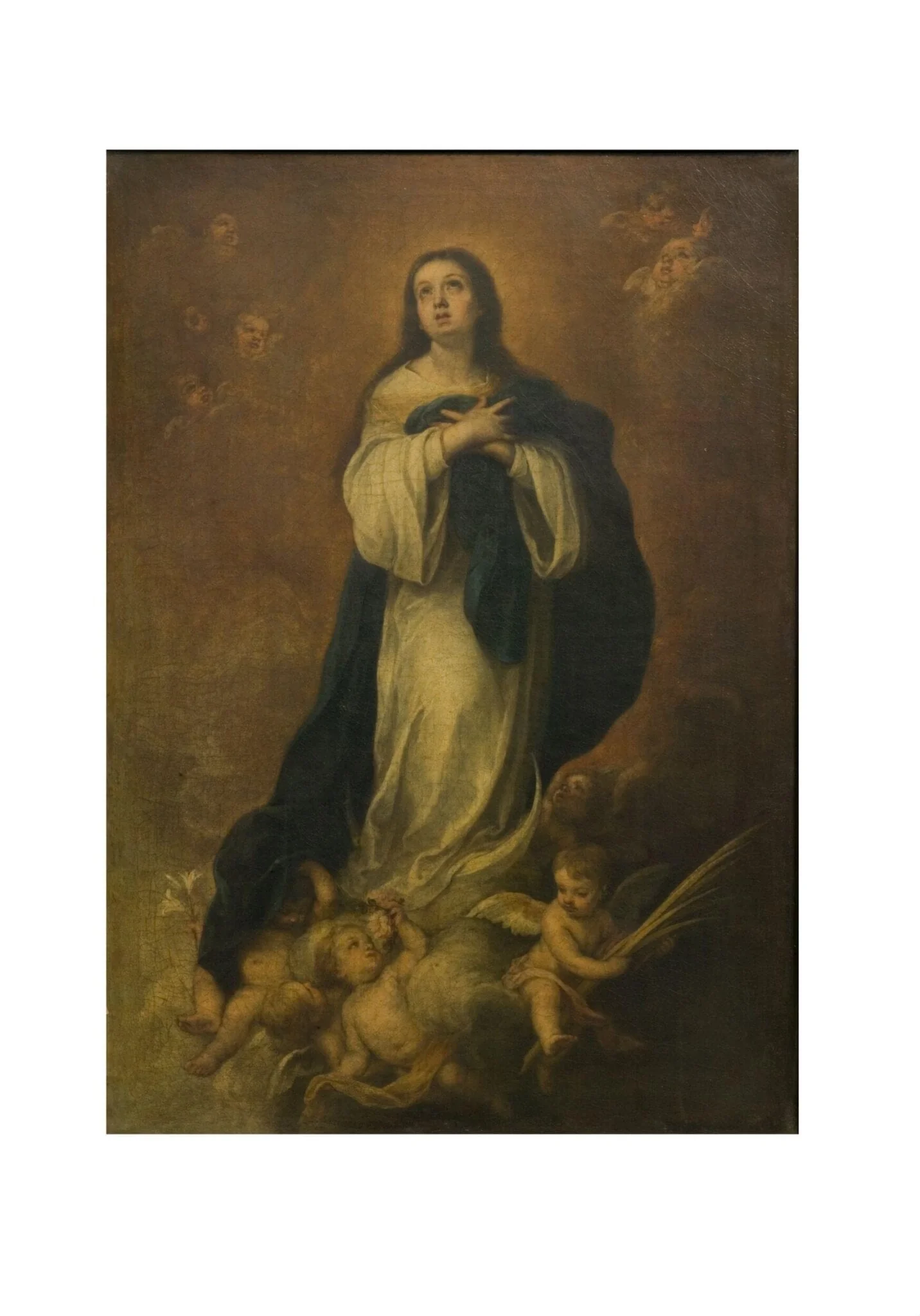 The Immaculate Conception, by Bartolomé Esteban Murillo, oil, 1650