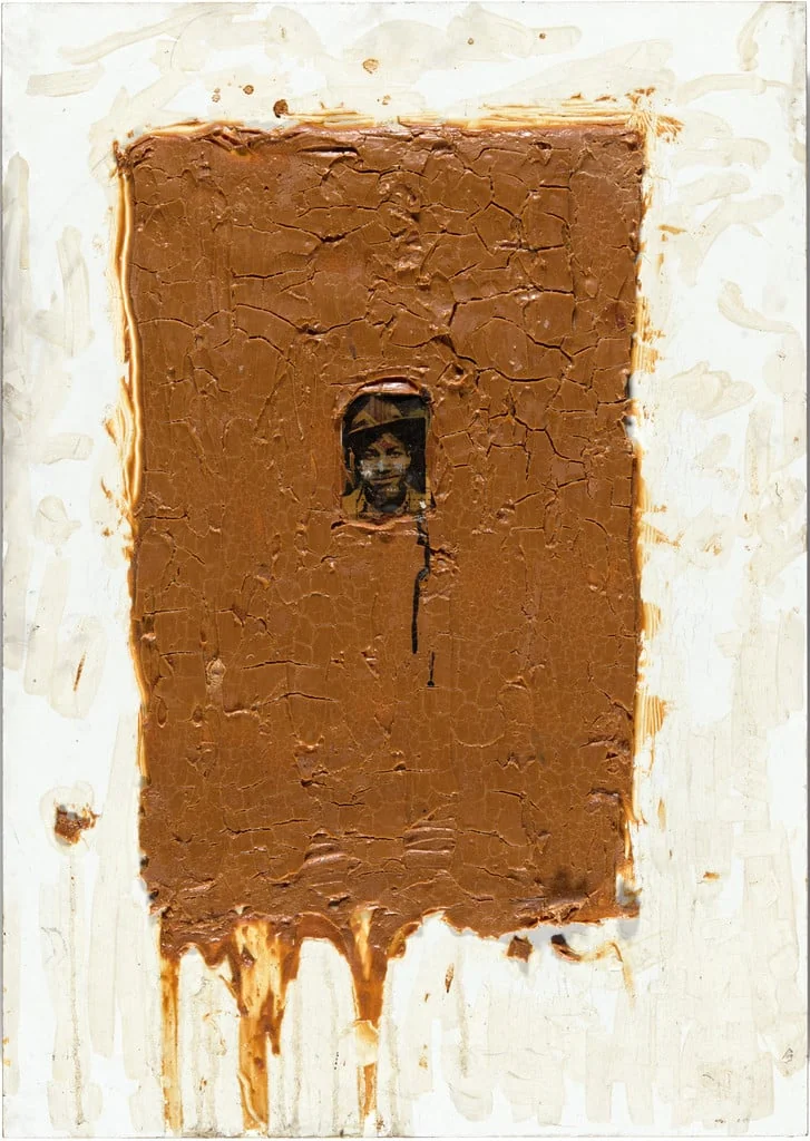 Untitled, by Pope.L, acrylic, 1992