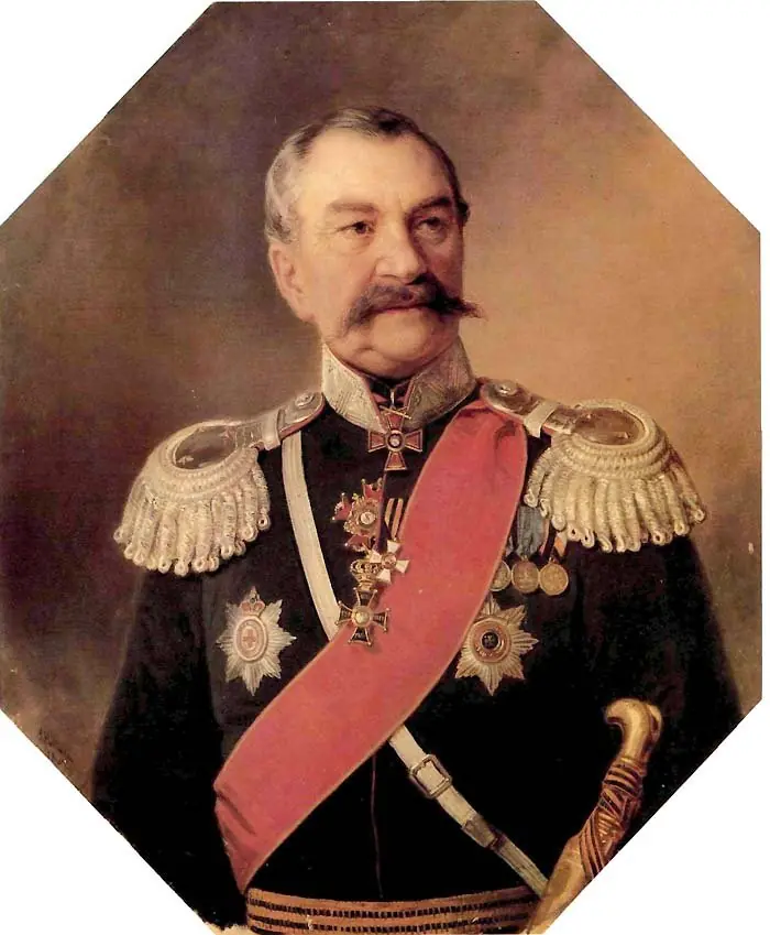 Portrait of I.A.Orlov, Lieutenant-General of the Cossack Troops