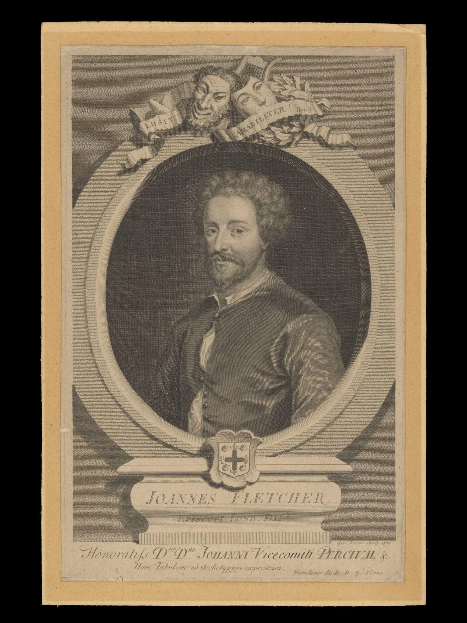 H Beard Print Collection, by George Vertue, 1729