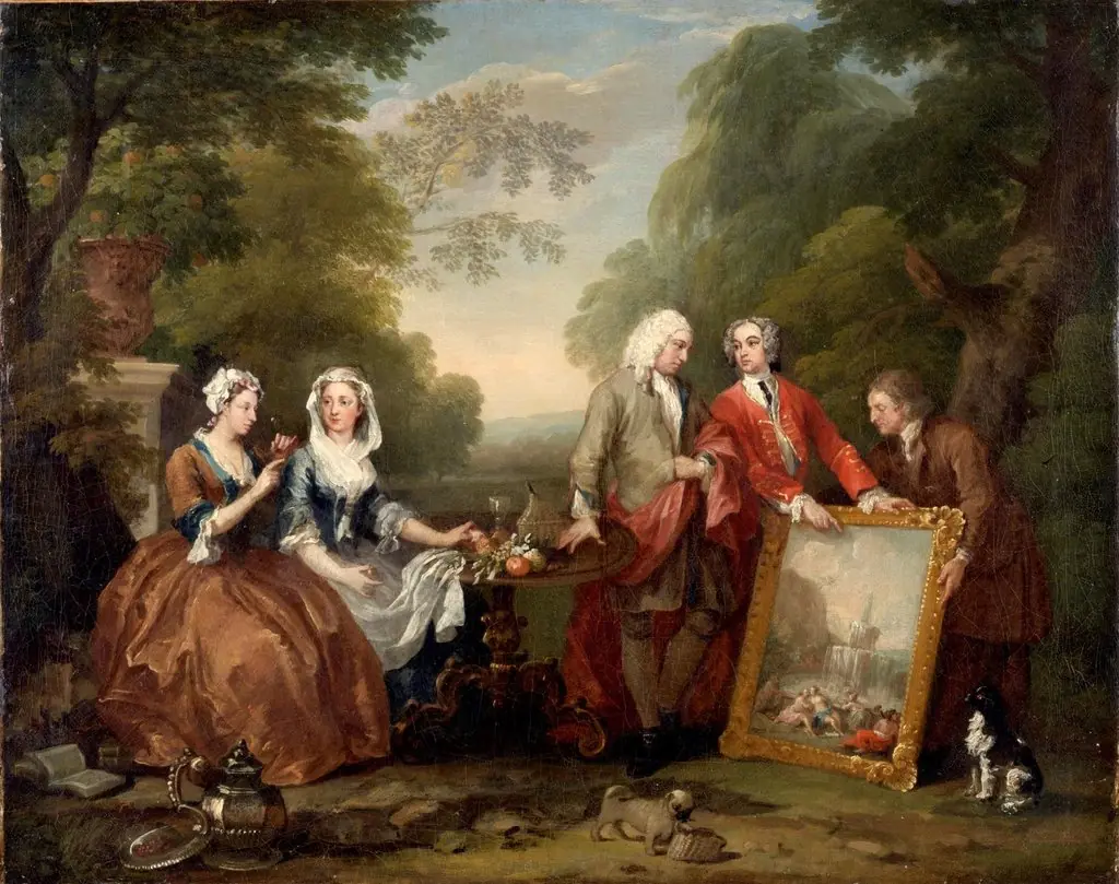 Conversation Piece (Portrait of Sir Andrew Fountaine with Other Men and Women)