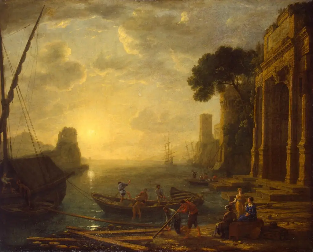 Harbour at Sunset