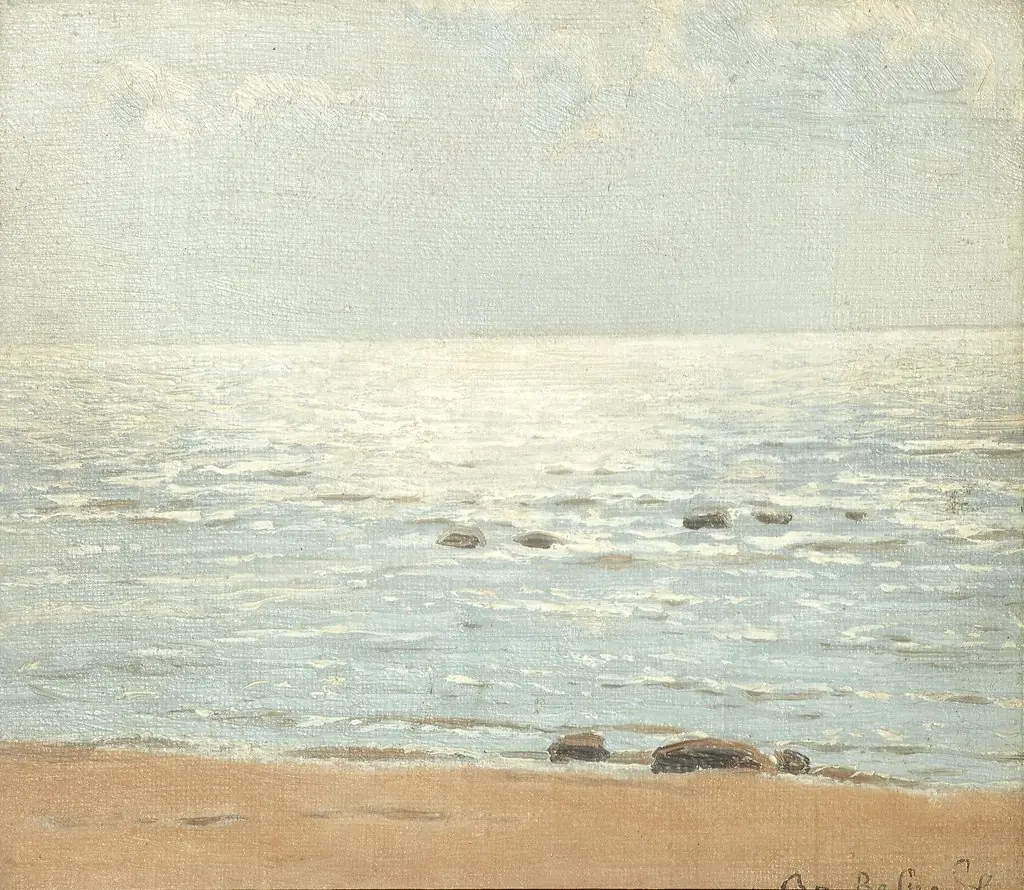 Gulf shore. Terijoki