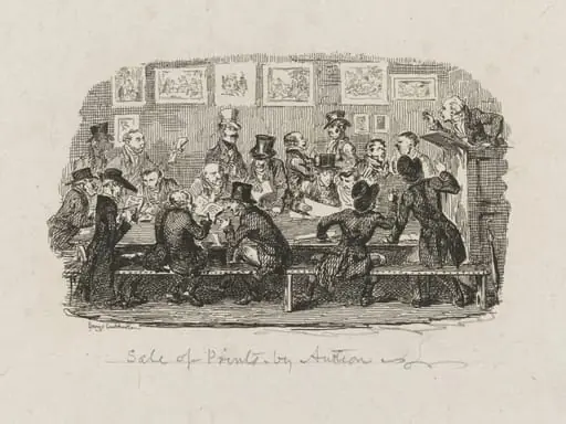 Sale of Prints by Auction