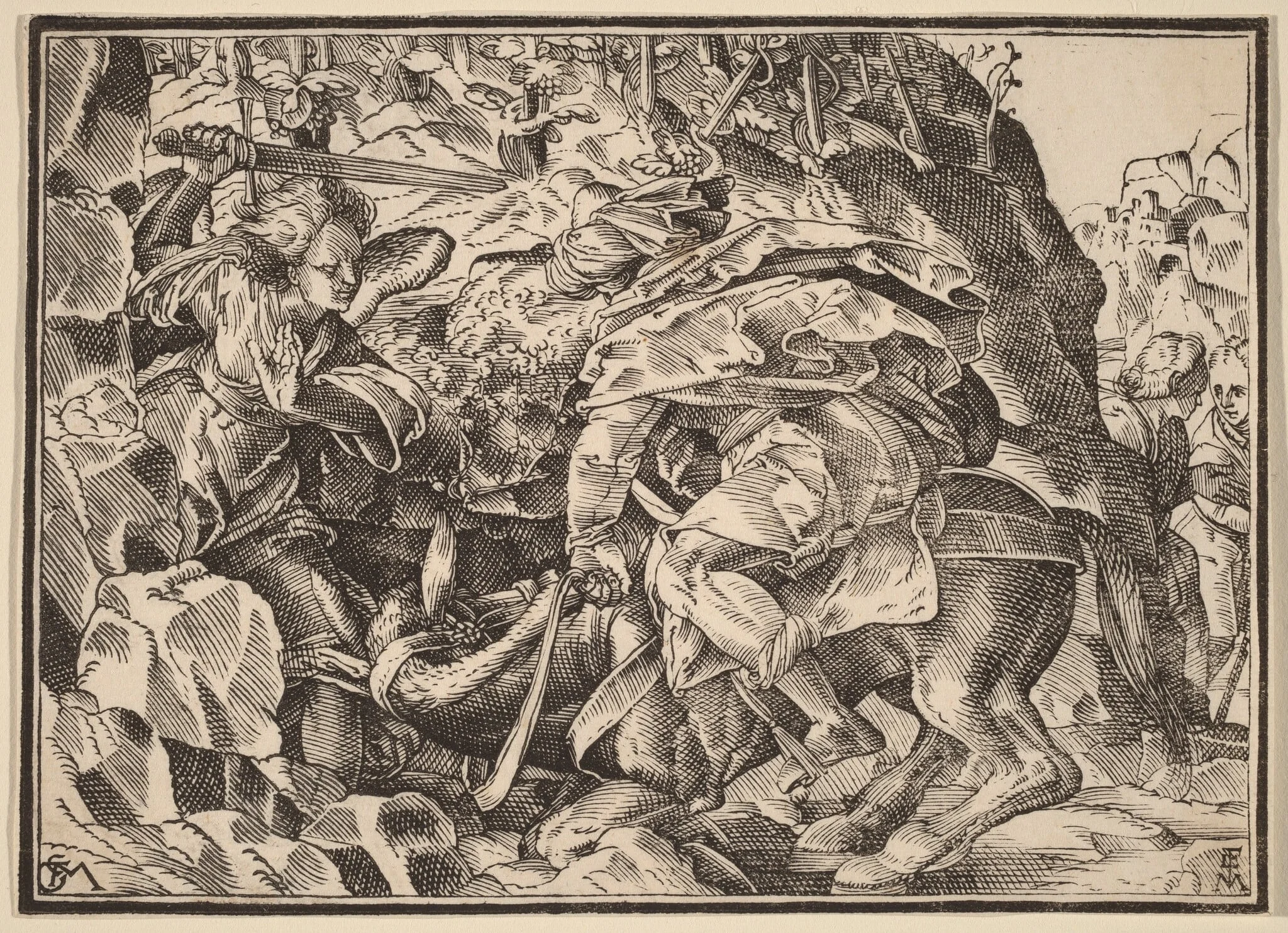 Christ Tells His Disciples of the Last Judgment