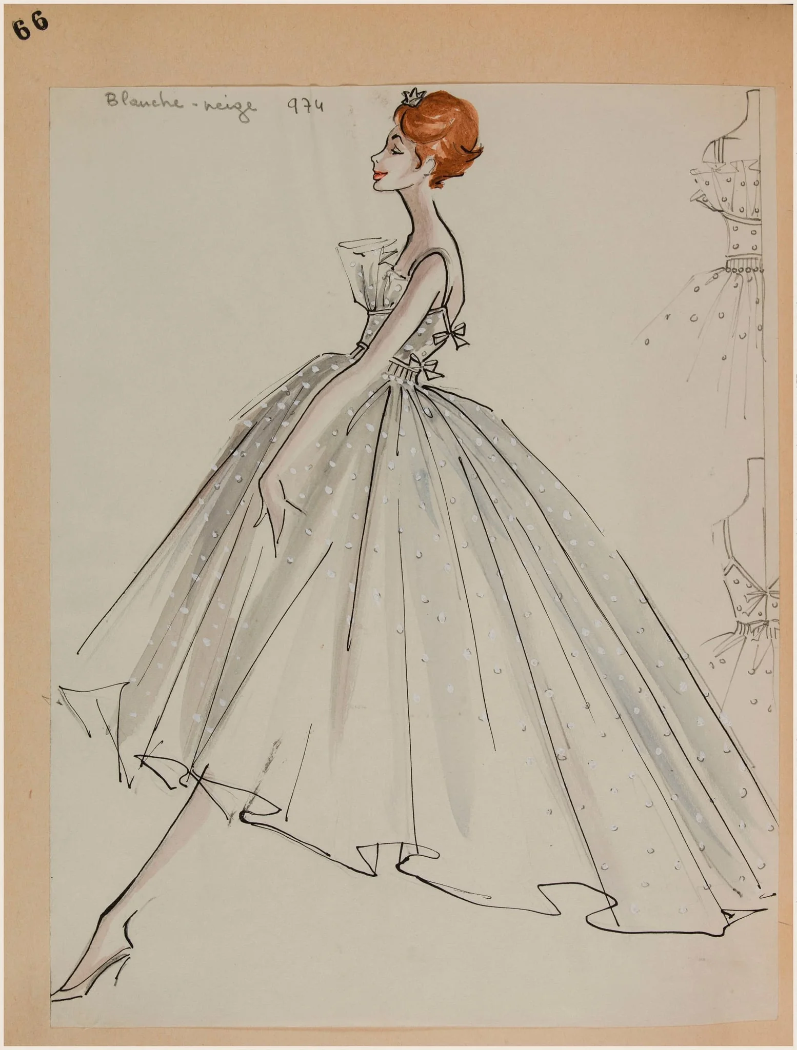 Blanche-Neige, by Marie-Louise Carven, 1958