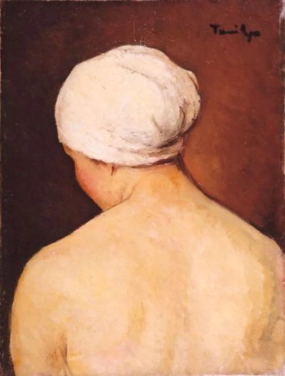 Spate de femeie (Femeie nudă), by Nicolae Tonitza, unspecified, 1923