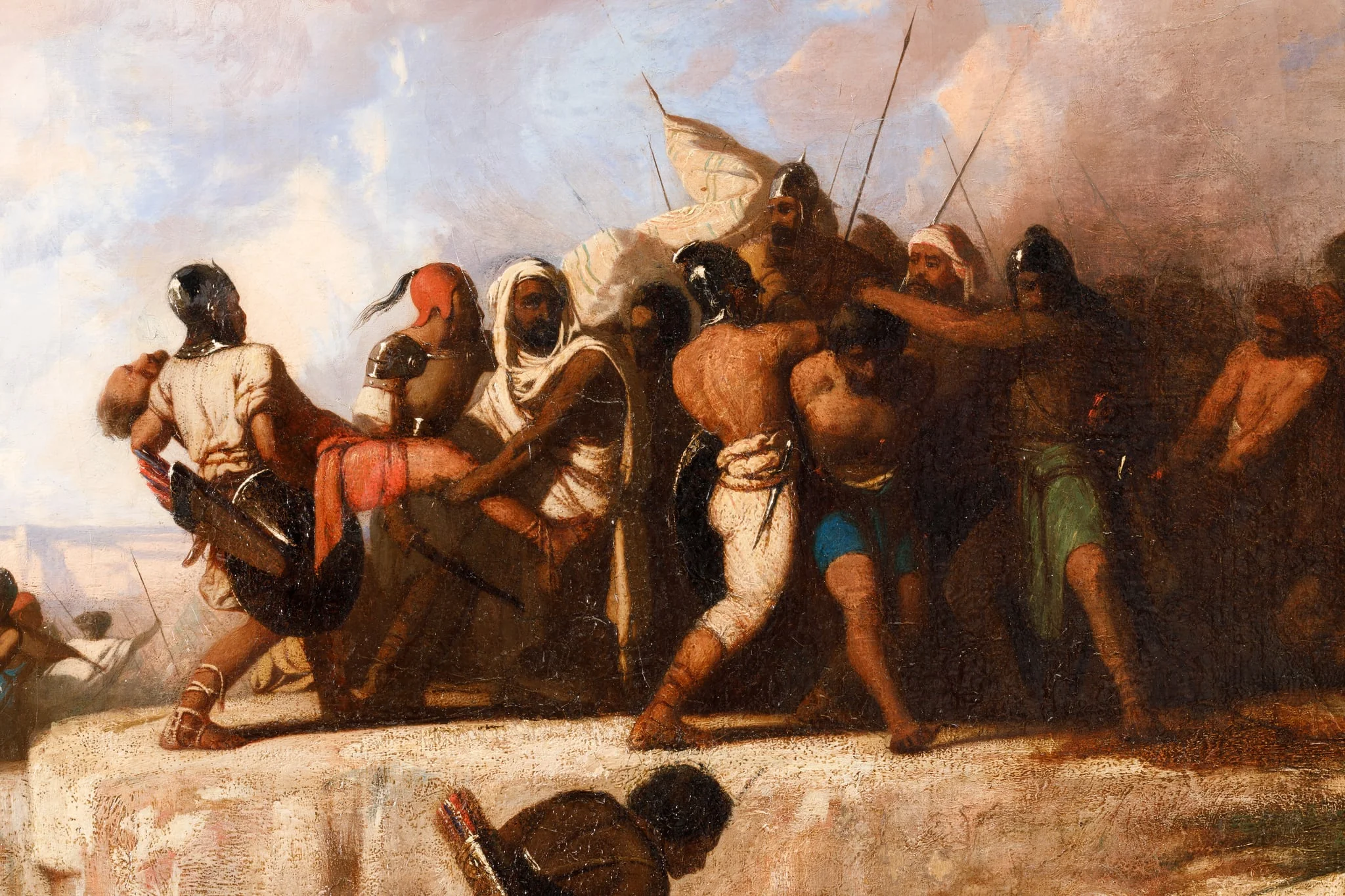 Prizonierii, by Adrien Guignet, 1850