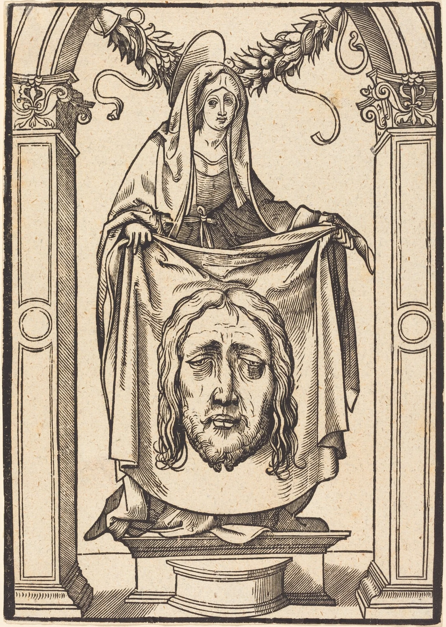 Veronica, by Hans Burgkmair the Elder, ink, 1511
