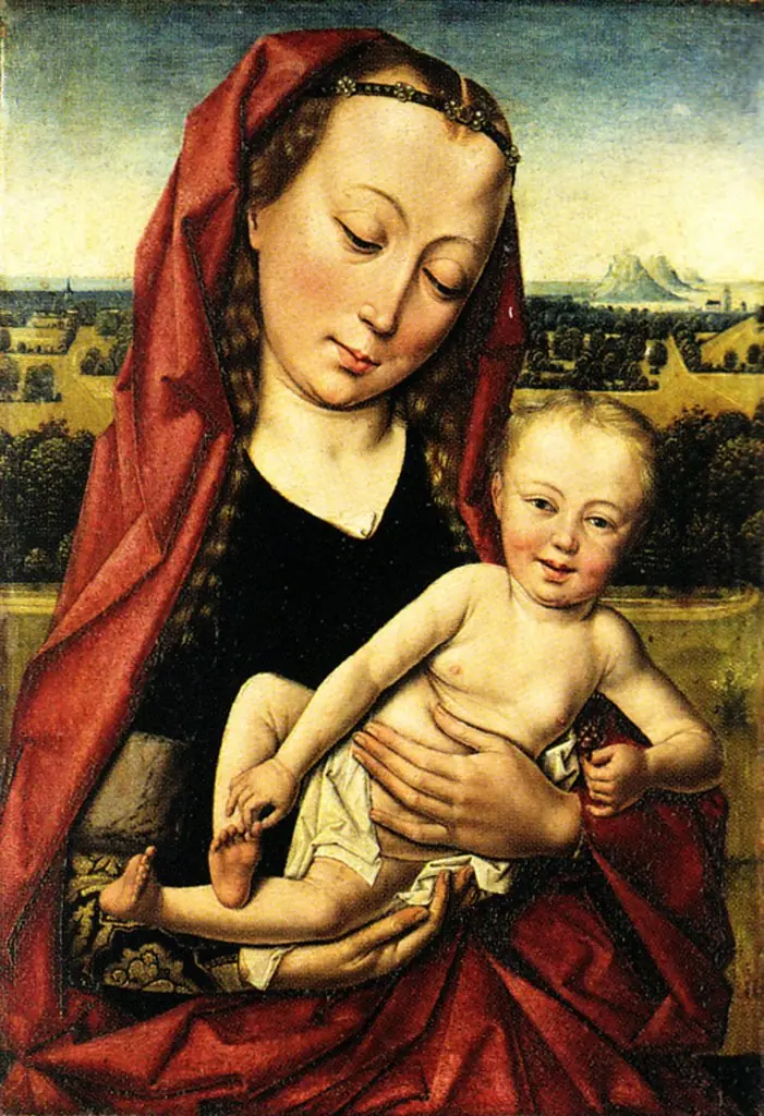 Virgin with child