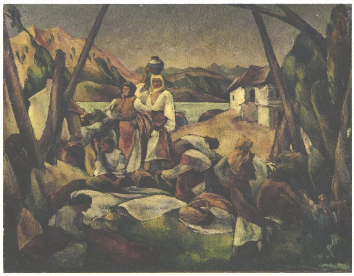 Compoziție, by Ion Theodorescu-Sion, unspecified, 1923