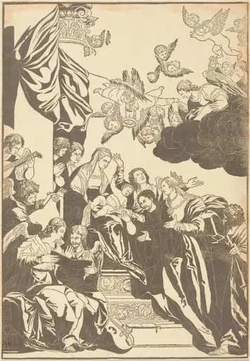 The Mystic Marriage of Saint Catherine